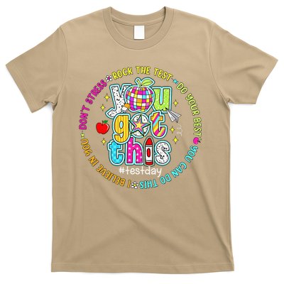 Test Day Rock The Test Teacher Testing Day You Got This T-Shirt