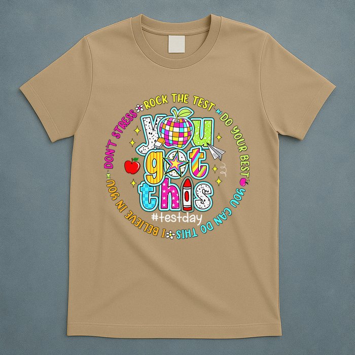 Test Day Rock The Test Teacher Testing Day You Got This T-Shirt