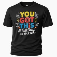 Test Day Rock The Test You Got This Teacher Test Testing Day Cooling Performance Crew T-Shirt