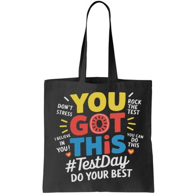 Test Day Rock The Test You Got This Teacher Test Testing Day Bag