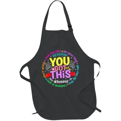Test Day Rock The Test Teacher Testing Day You Got This Apron