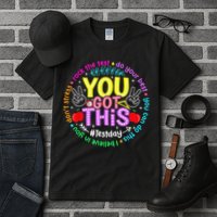 Test Day Rock The Test Teacher Testing Day You Got This Tall T-Shirt