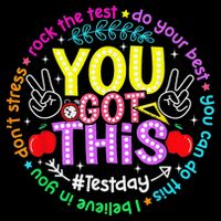 Test Day Rock The Test Teacher Testing Day You Got This City Backpack