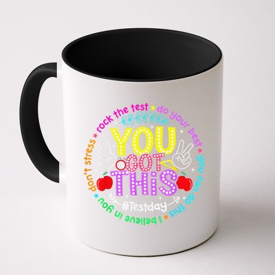 Test Day Rock The Test Teacher Testing Day You Got This Mug