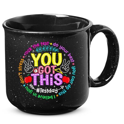 Test Day Rock The Test Teacher Testing Day You Got This 15oz Campfire Ceramic Mug