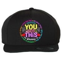 Test Day Rock The Test Teacher Testing Day You Got This Wool Snapback Cap
