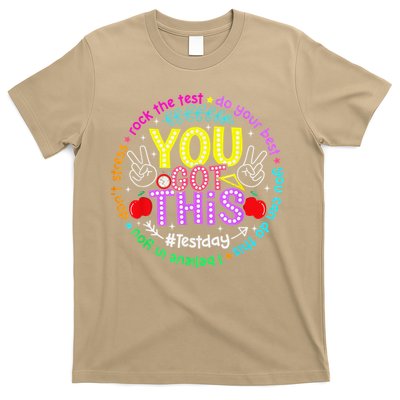 Test Day Rock The Test Teacher Testing Day You Got This T-Shirt