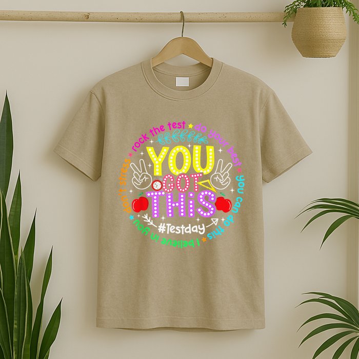 Test Day Rock The Test Teacher Testing Day You Got This T-Shirt