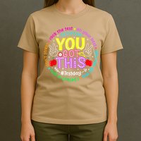Test Day Rock The Test Teacher Testing Day You Got This T-Shirt