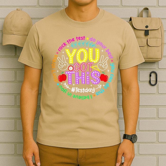 Test Day Rock The Test Teacher Testing Day You Got This T-Shirt