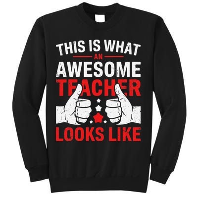 Test Day Rock The Test Teacher Testing Day Back To School Sweatshirt