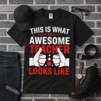 Test Day Rock The Test Teacher Testing Day Back To School Tall T-Shirt