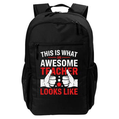 Test Day Rock The Test Teacher Testing Day Back To School Backpack