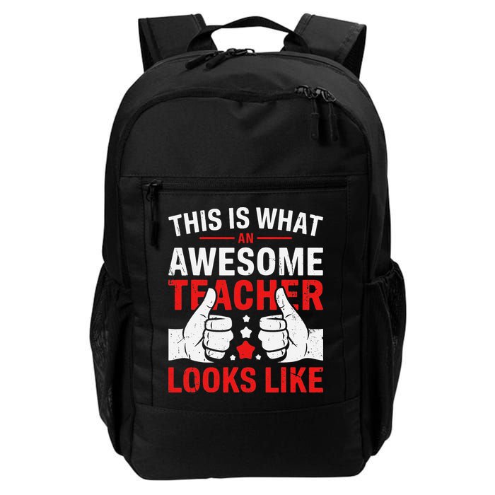Test Day Rock The Test Teacher Testing Day Back To School Backpack
