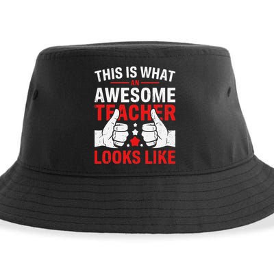 Test Day Rock The Test Teacher Testing Day Back To School Sustainable Bucket Hat