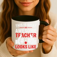 Test Day Rock The Test Teacher Testing Day Back To School Mug