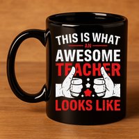 Test Day Rock The Test Teacher Testing Day Back To School 11oz C Handle Ceramic Mug