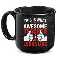Test Day Rock The Test Teacher Testing Day Back To School 15oz Campfire Ceramic Mug