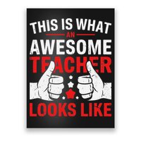 Test Day Rock The Test Teacher Testing Day Back To School Poster