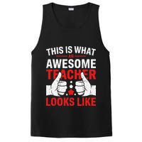 Test Day Rock The Test Teacher Testing Day Back To School PosiCharge Competitor Tank