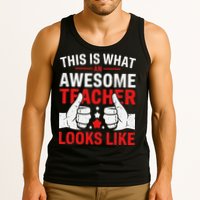 Test Day Rock The Test Teacher Testing Day Back To School Tank Top