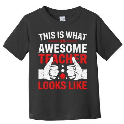 Test Day Rock The Test Teacher Testing Day Back To School Toddler T-Shirt