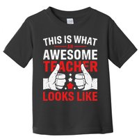 Test Day Rock The Test Teacher Testing Day Back To School Toddler T-Shirt