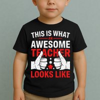 Test Day Rock The Test Teacher Testing Day Back To School Toddler T-Shirt