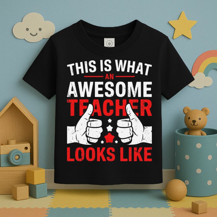 Test Day Rock The Test Teacher Testing Day Back To School Toddler T-Shirt