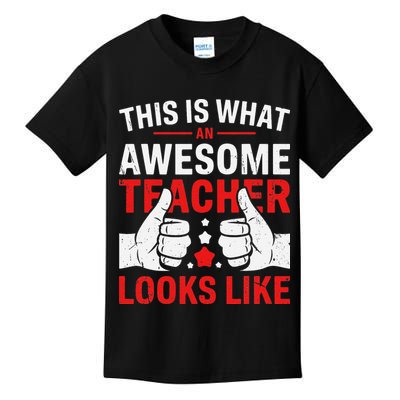 Test Day Rock The Test Teacher Testing Day Back To School Kids T-Shirt