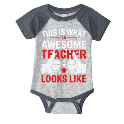 Test Day Rock The Test Teacher Testing Day Back To School Infant Baby Jersey Bodysuit
