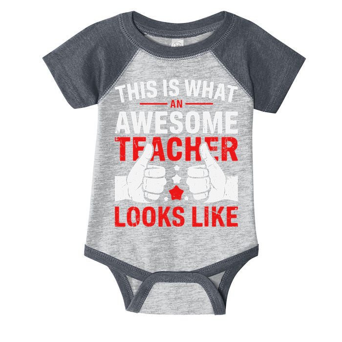 Test Day Rock The Test Teacher Testing Day Back To School Infant Baby Jersey Bodysuit