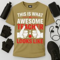 Test Day Rock The Test Teacher Testing Day Back To School Performance Shirt