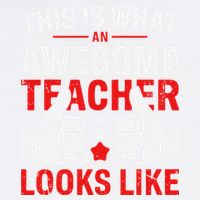 Test Day Rock The Test Teacher Testing Day Back To School Garment-Dyed Sweatshirt