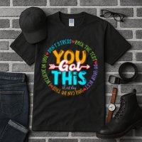 Test Day Rock The Test Teacher Testing Day You Got This Tall T-Shirt