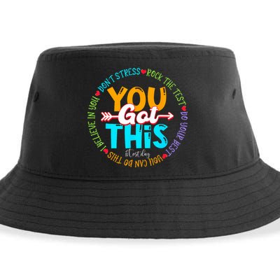 Test Day Rock The Test Teacher Testing Day You Got This Sustainable Bucket Hat