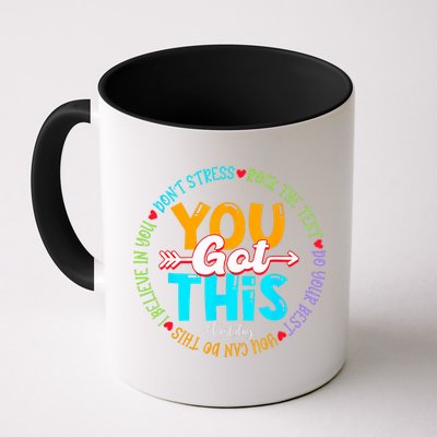 Test Day Rock The Test Teacher Testing Day You Got This Mug