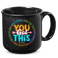 Test Day Rock The Test Teacher Testing Day You Got This 15oz Campfire Ceramic Mug