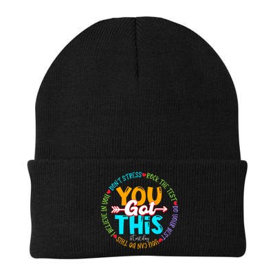 Test Day Rock The Test Teacher Testing Day You Got This Beanie