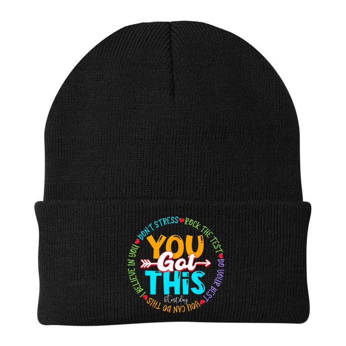 Test Day Rock The Test Teacher Testing Day You Got This Beanie