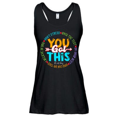 Test Day Rock The Test Teacher Testing Day You Got This Ladies Essential Flowy Tank