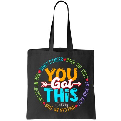 Test Day Rock The Test Teacher Testing Day You Got This Bag