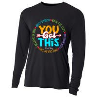 Test Day Rock The Test Teacher Testing Day You Got This Cooling Performance Long Sleeve Crew