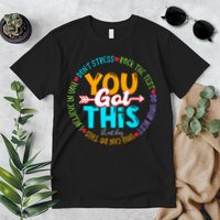 Test Day Rock The Test Teacher Testing Day You Got This Premium T-Shirt