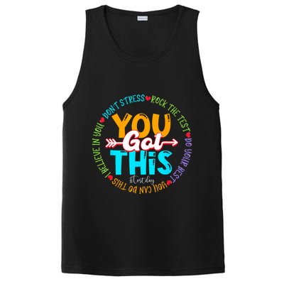 Test Day Rock The Test Teacher Testing Day You Got This PosiCharge Competitor Tank