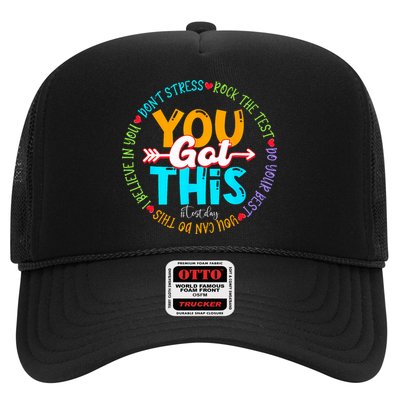 Test Day Rock The Test Teacher Testing Day You Got This Trucker Hat