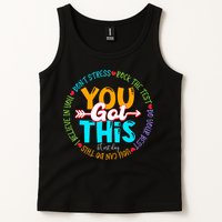 Test Day Rock The Test Teacher Testing Day You Got This Tank Top