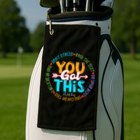 Test Day Rock The Test Teacher Testing Day You Got This Golf Towel