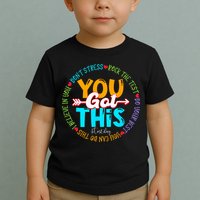 Test Day Rock The Test Teacher Testing Day You Got This Toddler T-Shirt