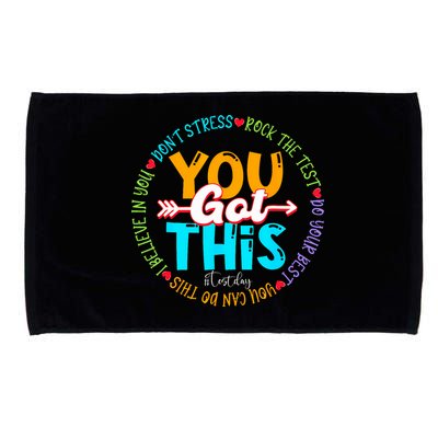 Test Day Rock The Test Teacher Testing Day You Got This Microfiber Hand Towel